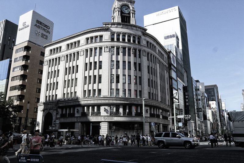 Tháp Ginza Wako Tháp Ginza Wako
